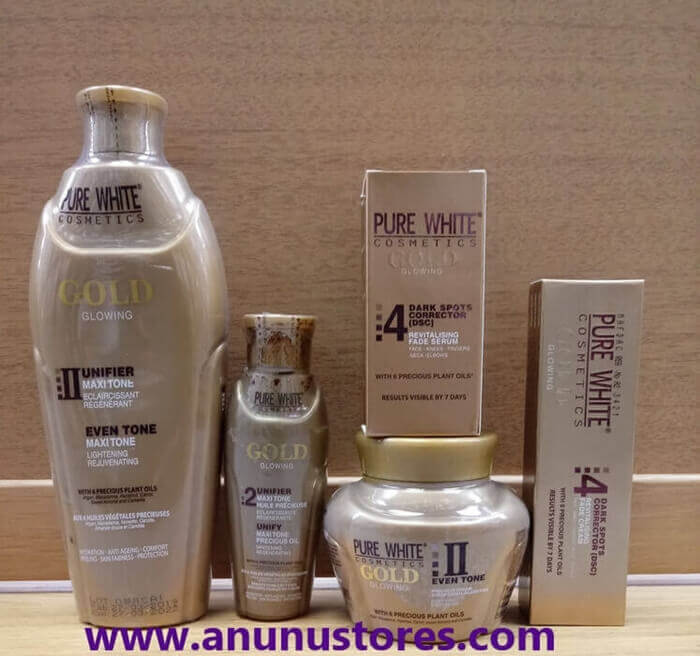 Pure White Gold Glowing Maxi Tone Products